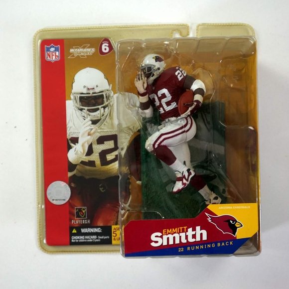 NFL McFarlane's SportsPicks Emmitt Smith Arizona Cardinals Series 6 Figure NEW - Picture 1 of 4